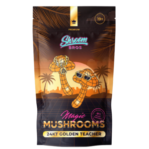 24kt Golden Teacher mushrooms