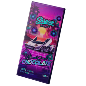 ALMOND CRUNCH MAGIC MUSHROOM CHOCOLATE BARS (3.5GS EACH)