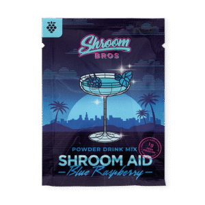 Shroom Aid – Blue Raspeberry Shroom Drink Mix (1 Gram Each)