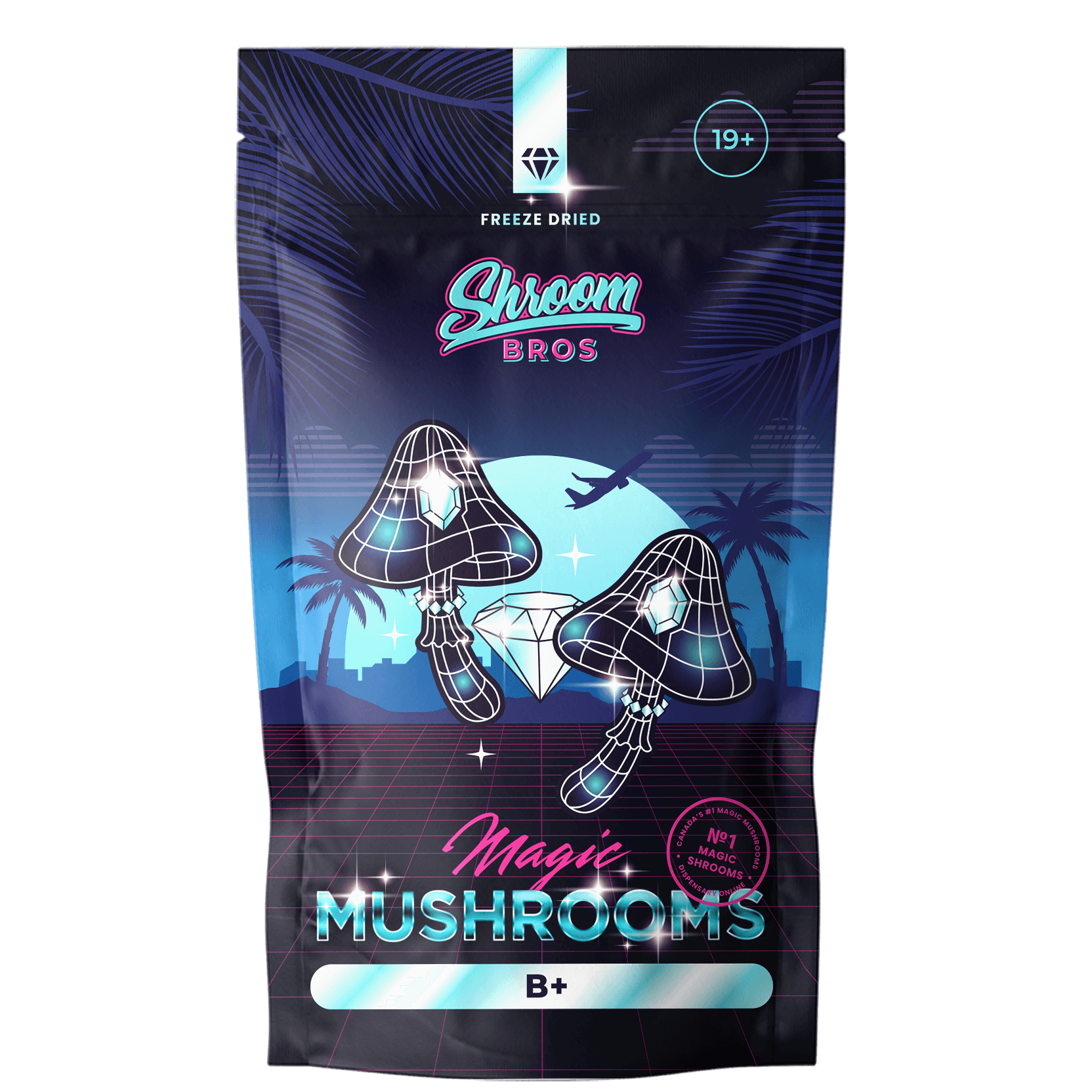 B+ Magic Mushrooms (Freeze Dried)