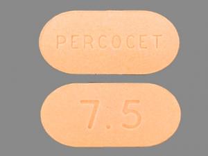 Generic Percocet 7.5-500 mg