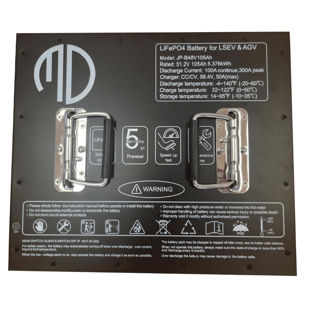 105ah MD Lithium Golf Cart Battery - Image 3