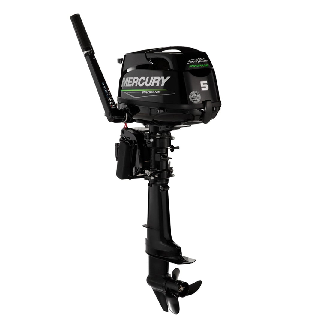 2025 Mercury 5 HP 5MLHA-LPG Sail Power Propane Outboard Motor