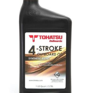 Tohatsu Genuine OEM Outboard Motor Oil 10W40 ( 1 QUART )  332823080M