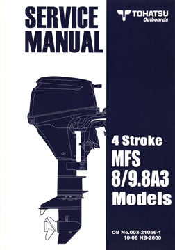 Tohatsu Service Manual - Tohatsu - 8/9.8A3 4STR 003-21056-1